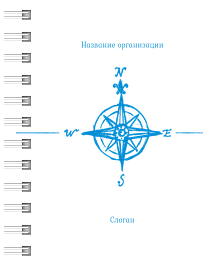 Блокноты-книжки A7 - Компас