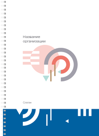 Блокноты-книжки A4 - Абстракция - геометрическая